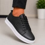 Baskets Homme City Class – Sneakers Élégantes & Confort Noir