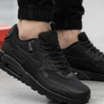 Baskets Homme Urban Air – Sneakers Sport Confort Noir