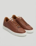 Basket Homme Premium Urban – Marron & Semelle Blanche – Image 2