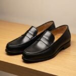 Mocassin Homme Prestige Classic – Noir Élégant & Semelle Épaisse