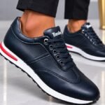Basket Homme Urban Classic – Bleu Nuit, Semelle Confort