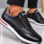 Basket Homme Urban Classic – Noir, Semelle Confort