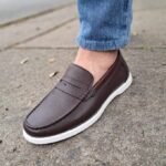 Mocassin Homme Urban Confort – Marron Foncé