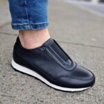 Sneakers Homme Urban Flex – Noir Élégant