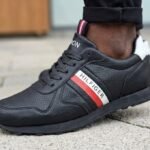 Basket Homme Hilfiger Urban – Confort & Style Décontracté Noir