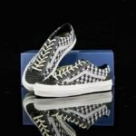 Basket Homme Urban Patchwork Noir – Sneakers Casual à Semelle Blanche