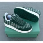 Basket Homme Urban Graphic Verte – Sneakers à Motifs & Semelle Blanche