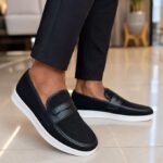 Baskets Homme – Sneakers Élégantes & Confort Noir