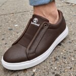 Baskets Homme Timberland Easy Slip – Sans Lacets, Marron café