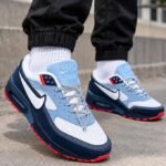 Basket Homme Air Urban – Bleu Marine, Bleu Ciel & Blanc