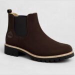 Bottine Chelsea Homme Marron Café – Style Timberland, Élégance et Semelle Crantée