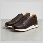 Basket Homme Marron Café – Élégance Premium, Style Chic et Moderne
