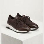Basket Homme Marron Café Sport Chic – Élégance Premium et Style Moderne