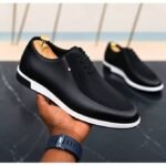 Chaussure Homme City Prestige – Noir Élégant à Semelle Confort