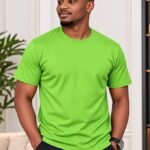 T-Shirt Homme Essential Premium – Coton Confort – Vert